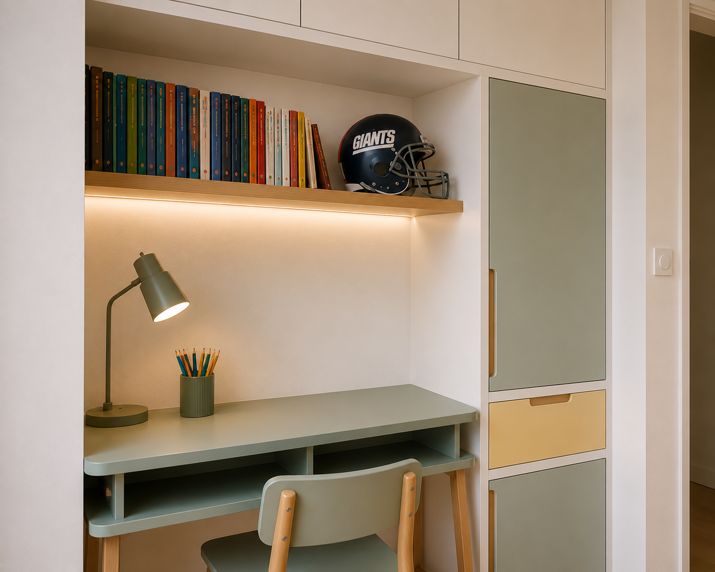 Placard bureau Atelier Lichen